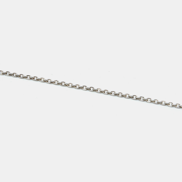 TIFFANY & CO. Elsa Peretti Double Open Heart Silver Pendant Necklace - Picture 5 of 5